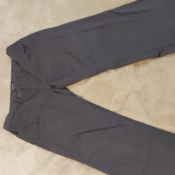 Michael Michael Kors Mens 5 Pocket Straight Fit Flex Dark Gray Pants 34x30 - Picture 2 of 12